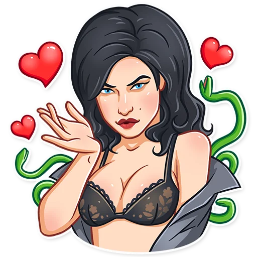 человеческое лицо мультфильм женщина