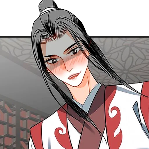 anime cartoon human face