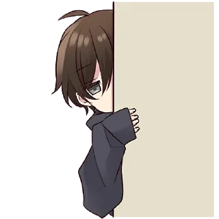 Sticker Менхера-кун 15 @Nyasticks - 7