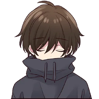 Sticker Менхера-кун 15 @Nyasticks - 10