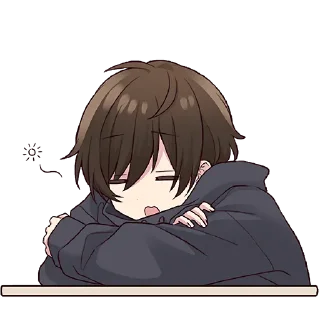 Sticker Менхера-кун 15 @Nyasticks - 11