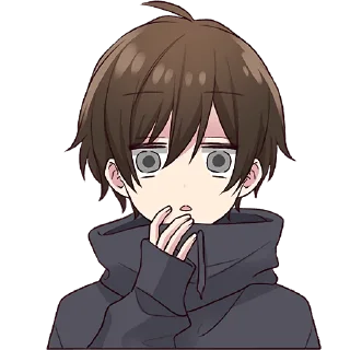 Sticker Менхера-кун 15 @Nyasticks - 1