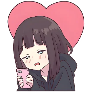 Sticker Менхера-чан (bonus) @Nyasticks - 5