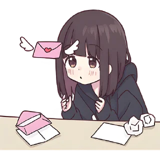 Sticker Менхера-чан (bonus) @Nyasticks - 3