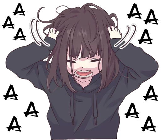 Sticker MenheraChanRus - 1