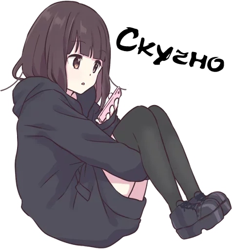 Sticker MenheraChanRus - 1