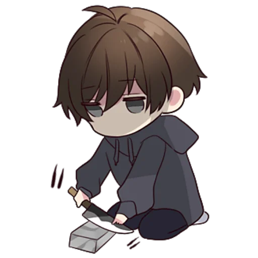 Sticker Менхера-кун @nyasticks - 7