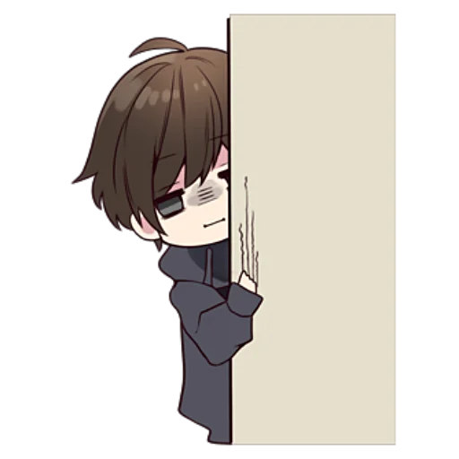 Sticker Менхера-кун @nyasticks - 4