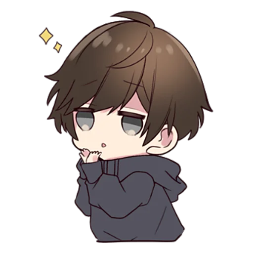 Sticker Менхера-кун @nyasticks - 1