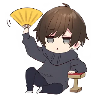 Стикер Менхера-кун - 7