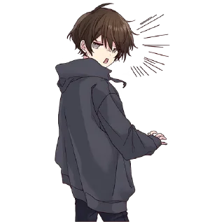 Стикер Менхера-кун (BIG) @Nyasticks - 8