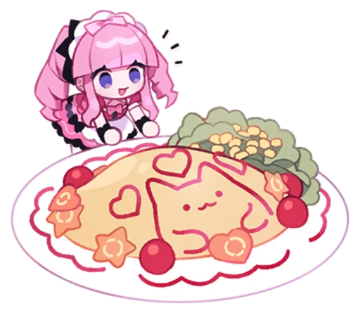 Sticker MenheraMoeruMimin - 1