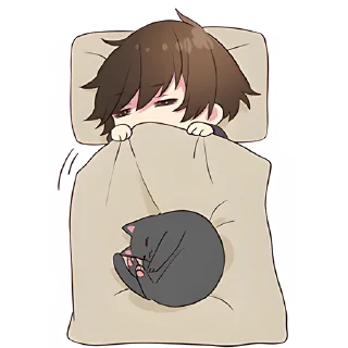 Sticker Менхера-кун 9 @Nyasticks - 6