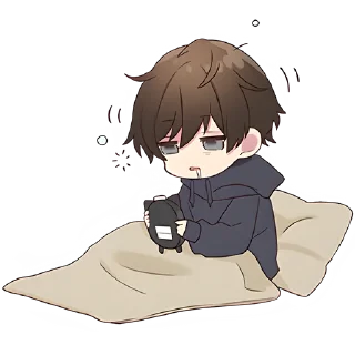 Sticker Менхера-кун 9 @Nyasticks - 1