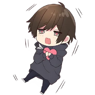 Sticker Менхера-кун 9 @Nyasticks - 11