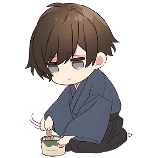 Sticker Менхера-кун 9 @Nyasticks - 8