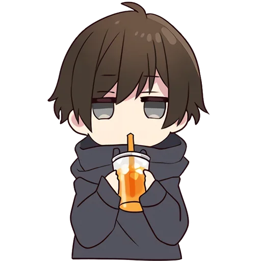 Стикер Менхера-кун 3 @nyasticks - 9