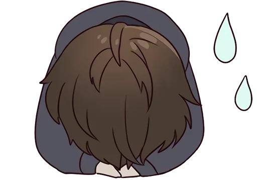 Стикер Менхера-кун 3 @nyasticks - 8