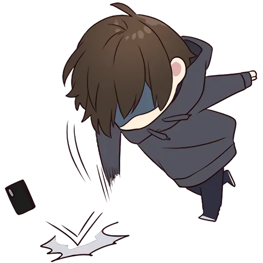 Стикер Менхера-кун 3 @nyasticks - 4