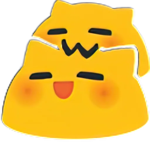 клипарт жёлтый мультфильм