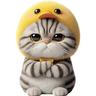 Sticker Мяу-утка @Nyasticks - 6