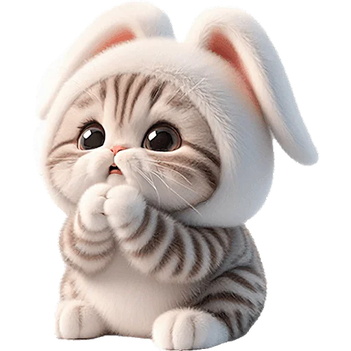 Sticker MeowJiw_Rabbit_Nyasticks - 1