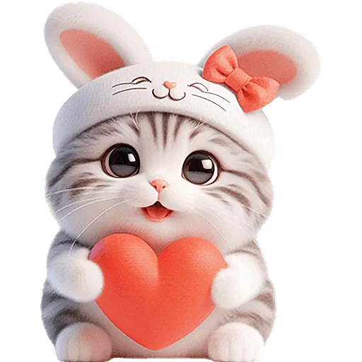 Sticker MeowJiw_Rabbit_Nyasticks - 1