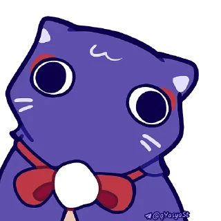 Стикер Мяв мяв [автор @qYasyaSt] - 11