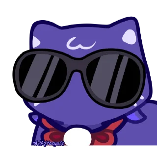 Стикер Мяв мяв [автор @qYasyaSt] - 9