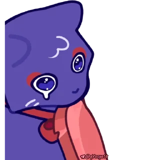 Стикер Мяв мяв [автор @qYasyaSt] - 6