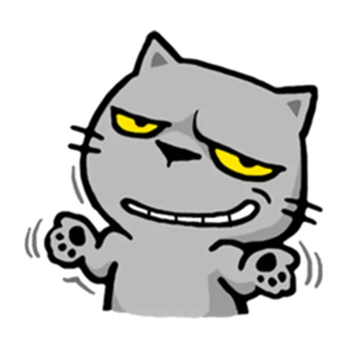 cat clipart cartoon