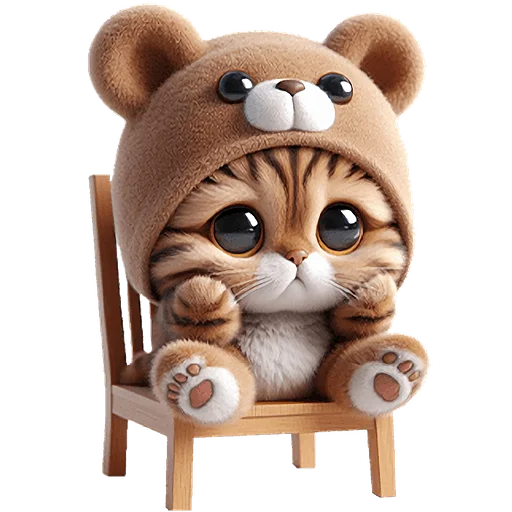 Sticker Meow_Jiw_Bear_Nyasticks - 1