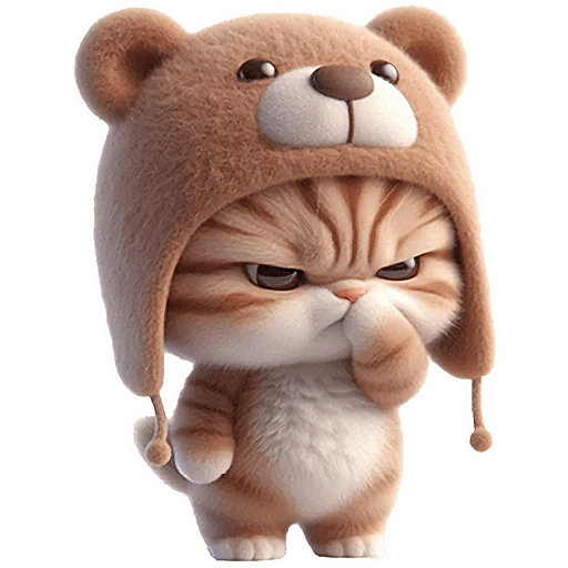 Sticker Meow_Jiw_Bear_Nyasticks - 1