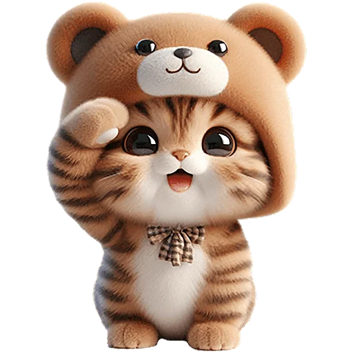 Sticker Meow_Jiw_Bear_Nyasticks - 1