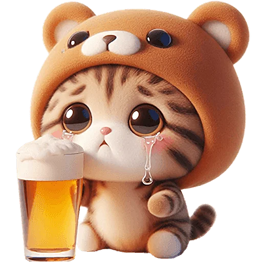 Sticker Meow_Jiw_Bear_Nyasticks - 1