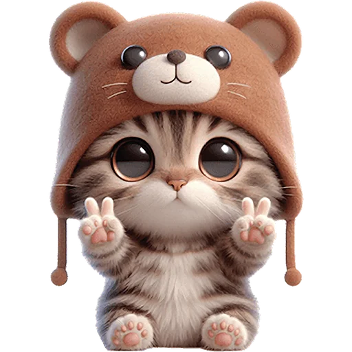 Sticker Meow_Jiw_Bear_Nyasticks - 1