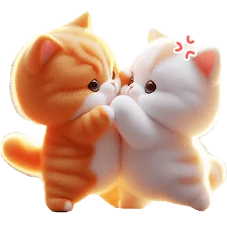 Sticker Мяу-пара @Nyasticks - 8