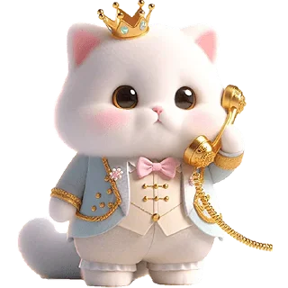 Sticker Мяу-принцы @Nyasticks - 1