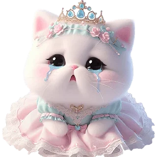 Sticker Мяу-принцессы @Nyasticks - 3