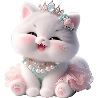 Sticker Мяу-принцессы @Nyasticks - 4