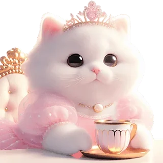 Sticker Мяу-принцессы @Nyasticks - 8