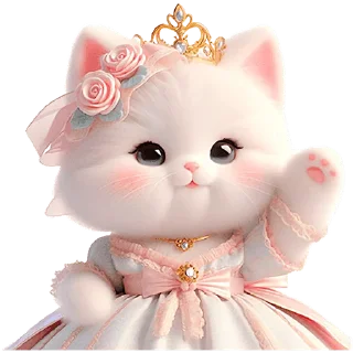 Sticker Мяу-принцессы @Nyasticks - 11