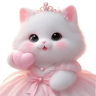 Sticker Мяу-принцессы @Nyasticks - 10