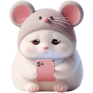 Sticker Мяу-мышь @Nyasticks - 5