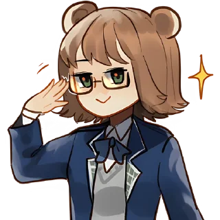 Стикер Мерида @anime_stickerr - 2