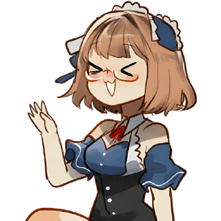 Стикер Мерида @anime_stickerr - 10