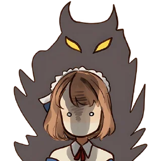 Стикер Мерида @anime_stickerr - 1