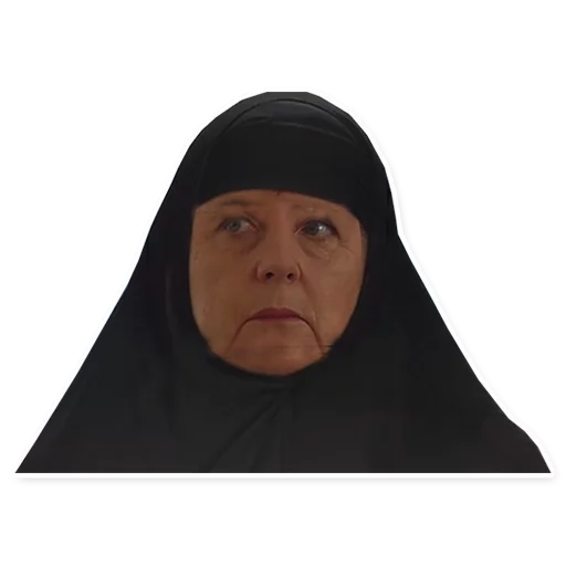 human face hood person