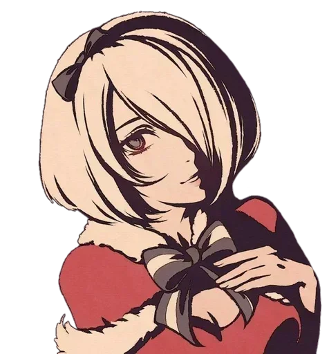 anime cartoon human face