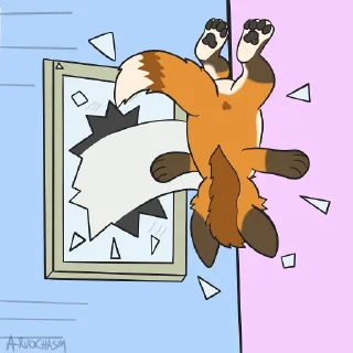 Sticker Mervyn Fox - 2